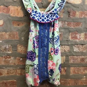 Matilda Jane Mint Romper 18-24